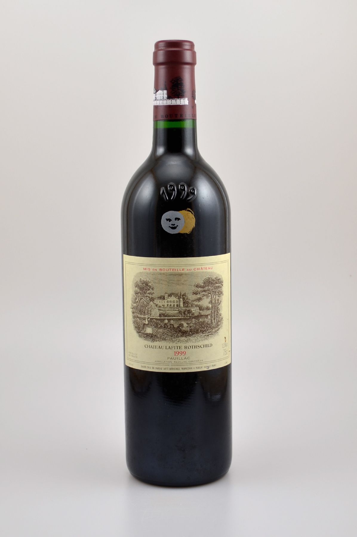 1 Flasche 1999 Chateau Lafite Rothschild, Pauillac, Premier Grand Cru Classe, 75 cl, 12,5 % Vol., Füllstand: into neck, hervorragender ...