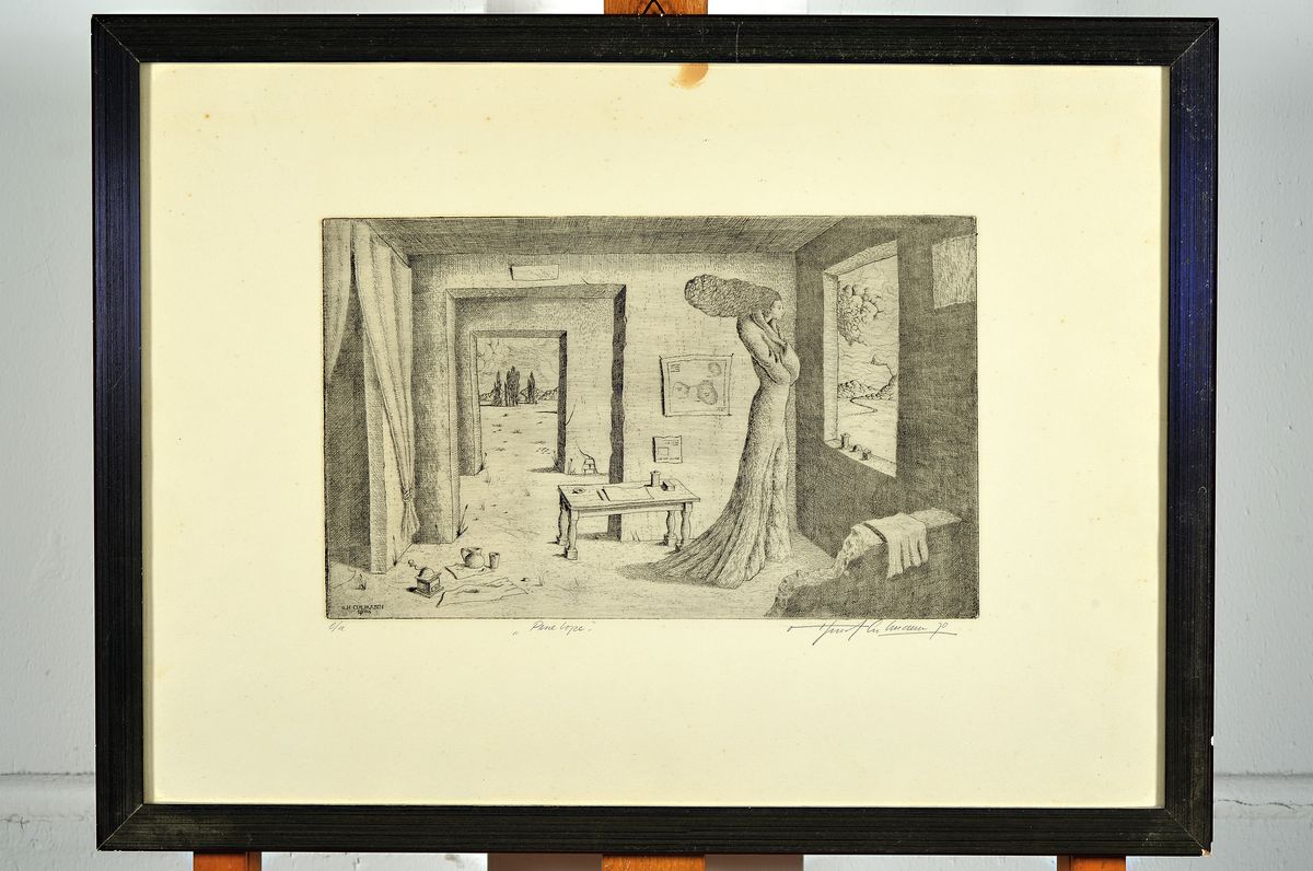 Detail l: Otfried Helmut Cullmann, geb. 1949 Billigheim bei Landau, Studium an den Akademien München und Stuttgart, Meisterschüler von Mac Zimmermann, hier: ...
