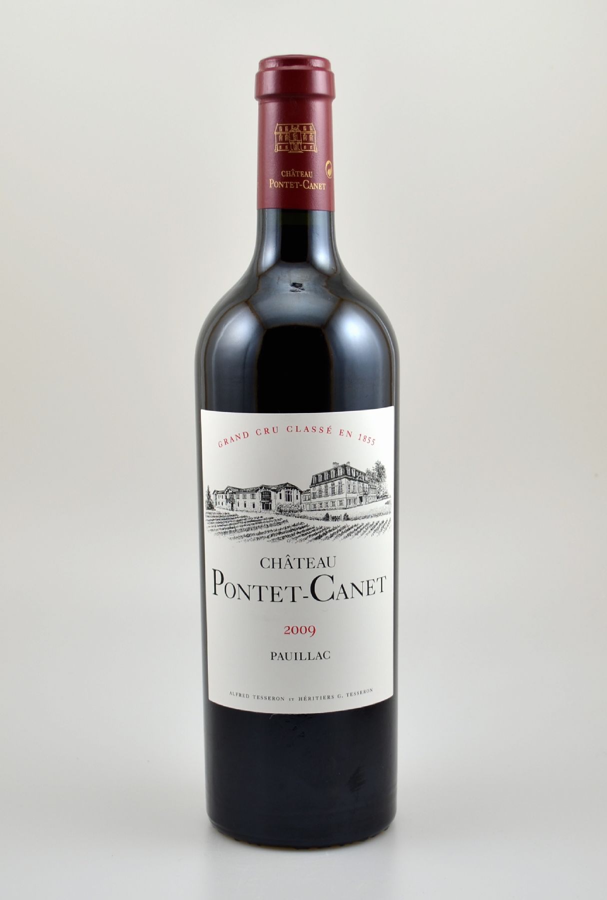 1 Flasche 2009 Chateau Pontet-Canet, Pauillac, 75 cl, 14 % Vol., Füllstand: into neck, hervorragender Erhaltungszustand, im orig. Papier ...