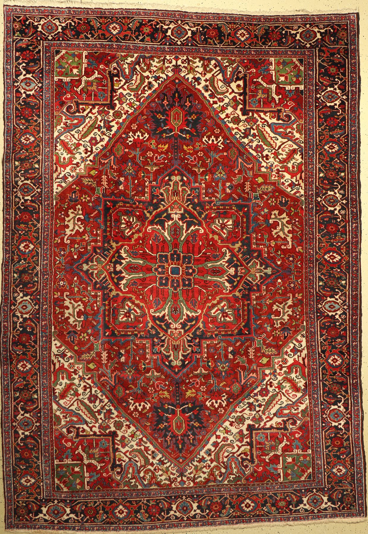 Heriz alt, Persien, um 1940, Wolle auf Baumwolle, ca. 340 x 235 cm, EHZ: 2