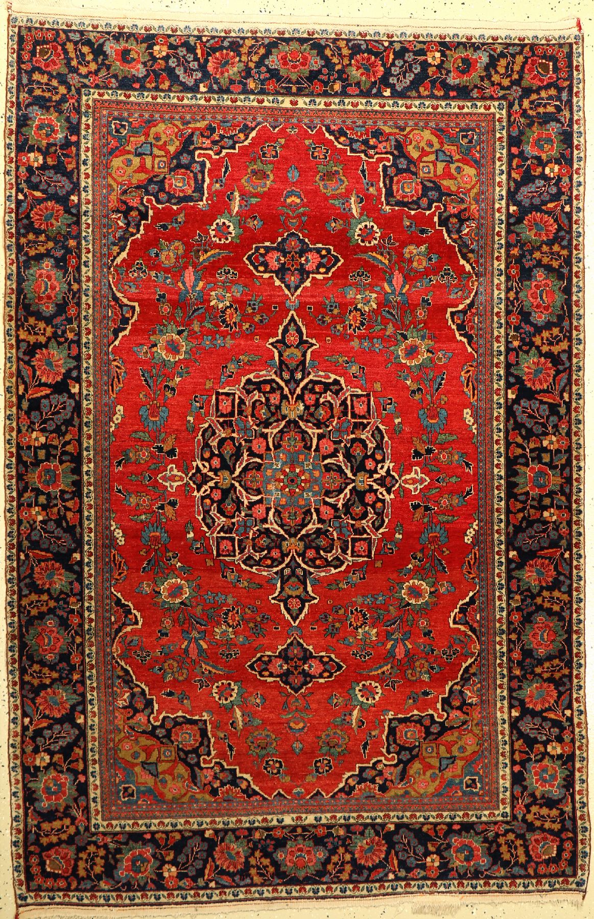 Keschan Kork alt, Persien, um 1930/1940, Korkwolle, ca. 210 x 135 cm, EHZ: 3
