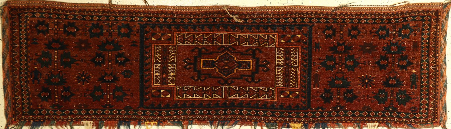 Ersari Jollar alt, Turkmenistan, um 1920, Wolle auf Wolle, ca. 180 x 50 cm, EHZ: 2-3