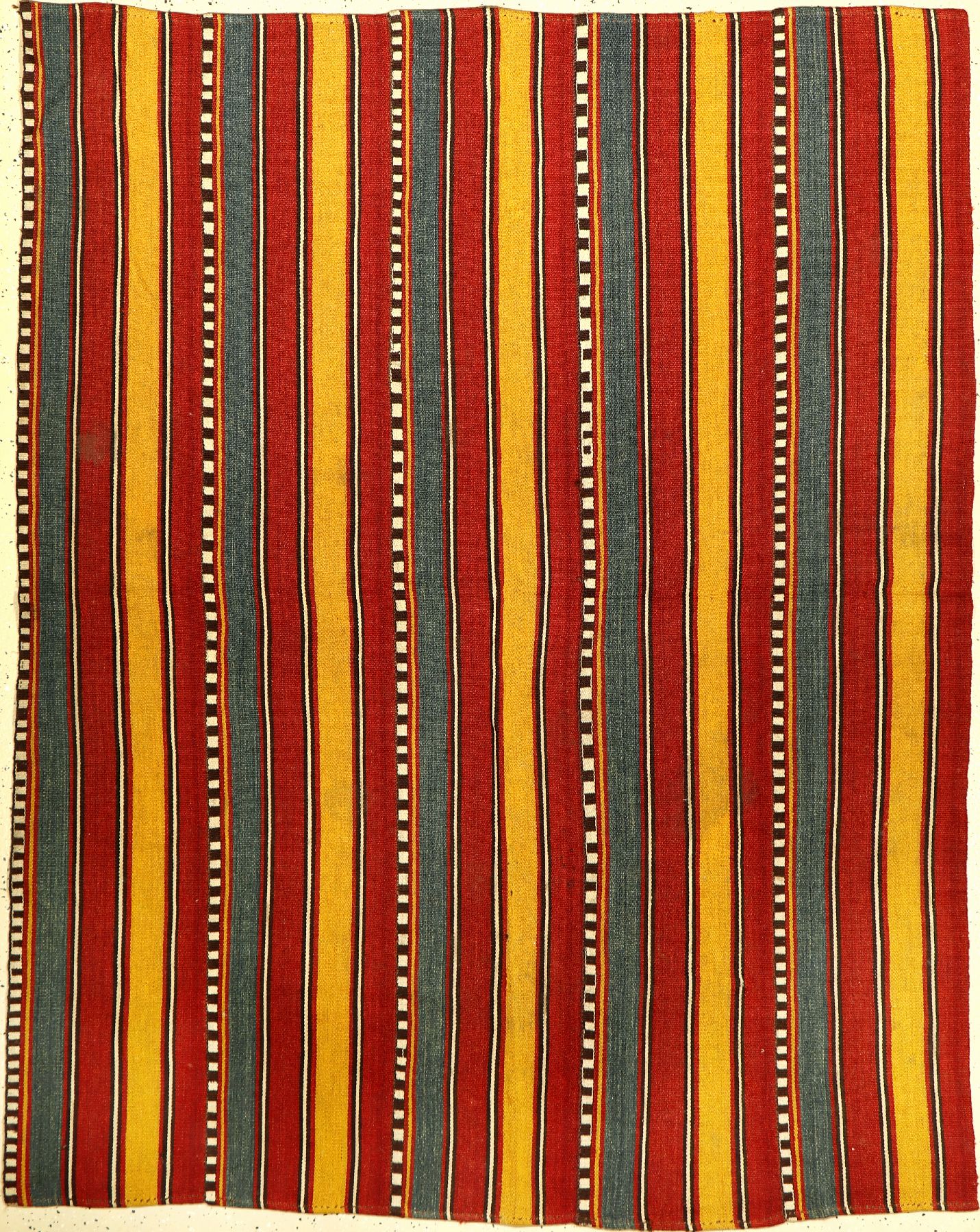 Uzbek Djajim alt, Uzbekistan, um 1930, Wolle auf Wolle, ca. 190 x 153 cm, EHZ: 2-3