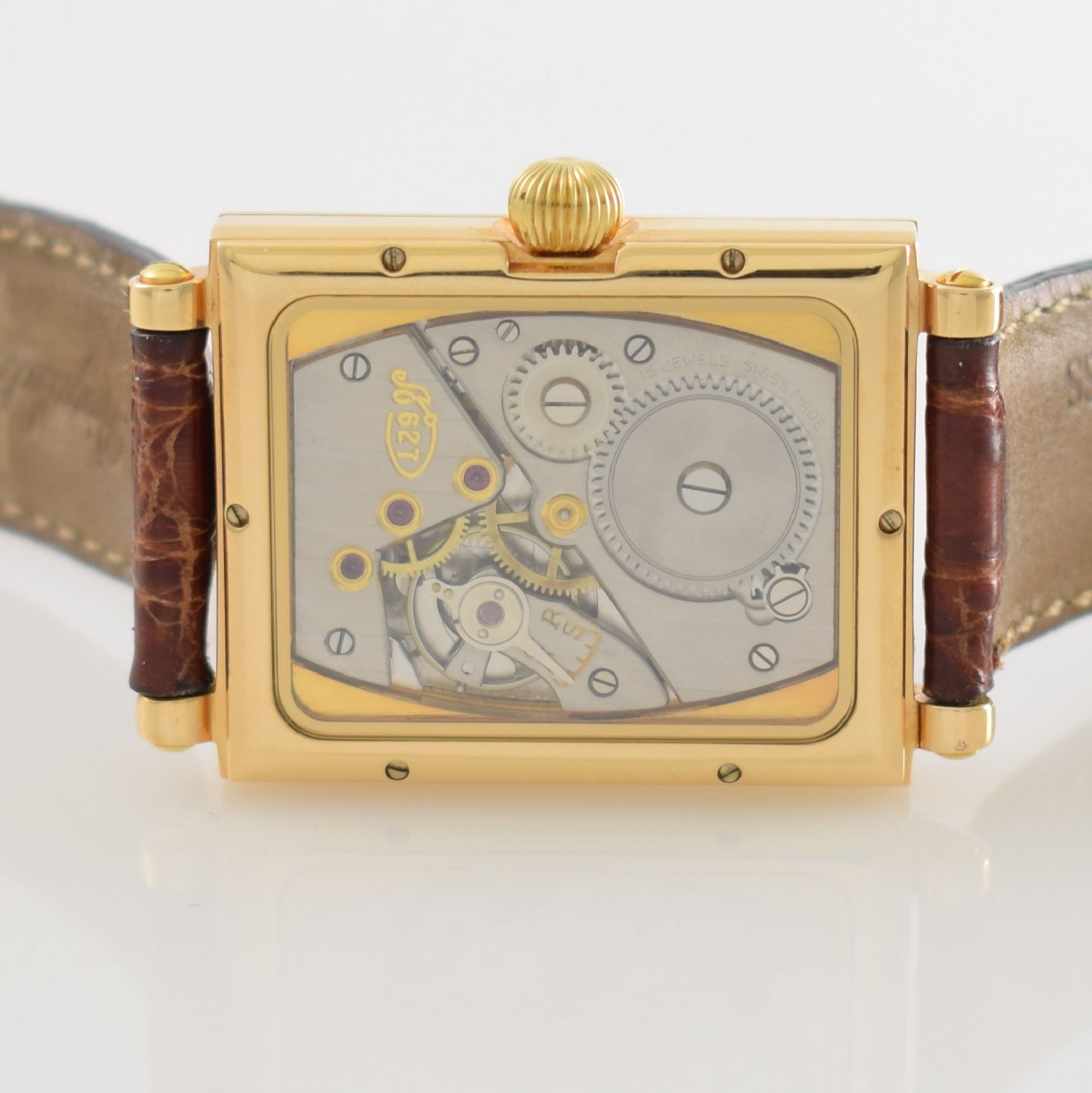 Detail i: CHRONOSWISS seltene Herrenarmbanduhr Regulateur, Handaufzug, Deutschland/Schweiz um 1996, Ref. CH 2951, ausverkauftes, auf weltweit 650 Stück ...