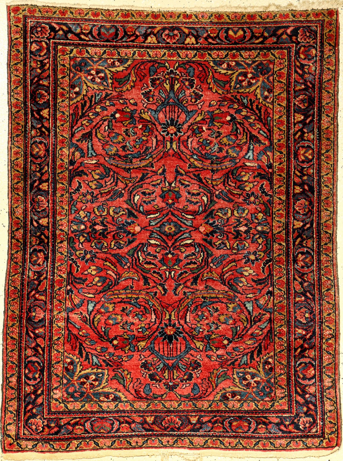 Lilian alt, Persien, ca. 70 Jahre, Wolle auf Baumwolle, ca. 145 x 109 cm, EHZ: 2-3
