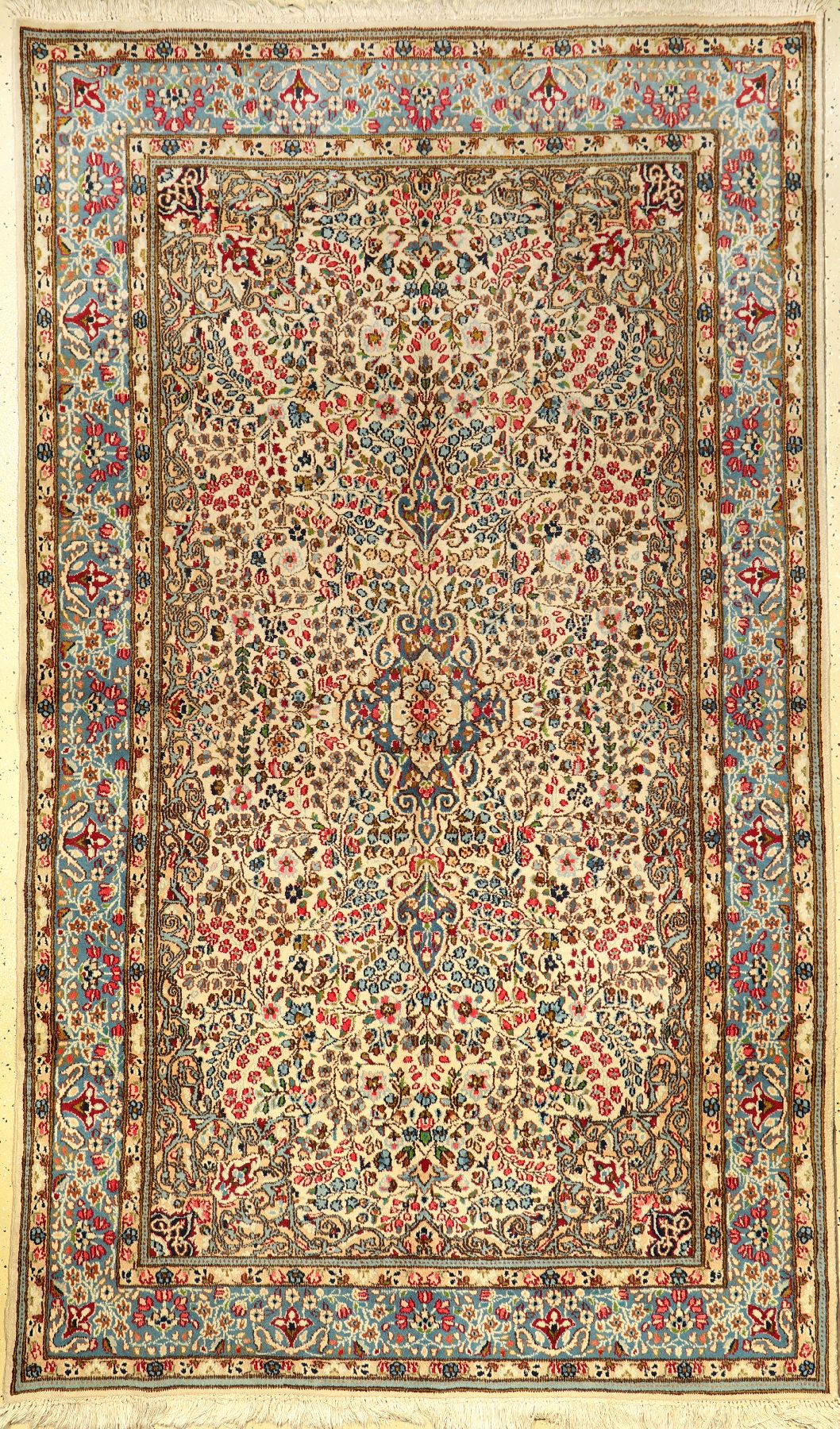 Kerman alt, Persien, ca. 40 Jahre, Wolle auf Baumwolle, ca. 246 x 145 cm, EHZ: 2-3