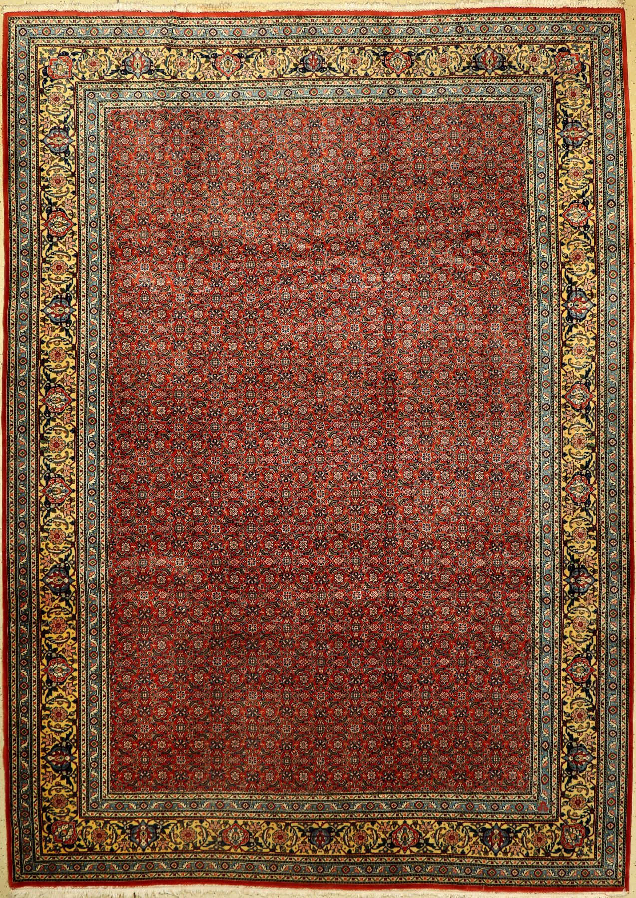 Täbriz alt (Petag Signatur), Persien, ca. 60 Jahre, Korkwolle, ca. 345 x 247 cm, EHZ: 2