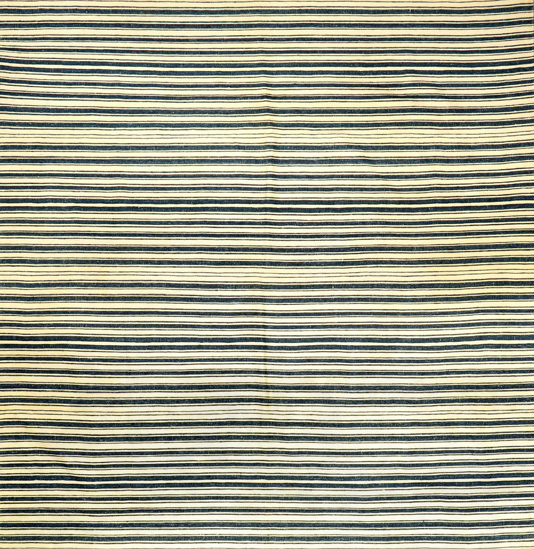 Seltener Gashgai Djajim alt, Persien, um 1930, Baumwolle, ca. 190 x 180 cm, selten, Naturfarben, EHZ: 2-3