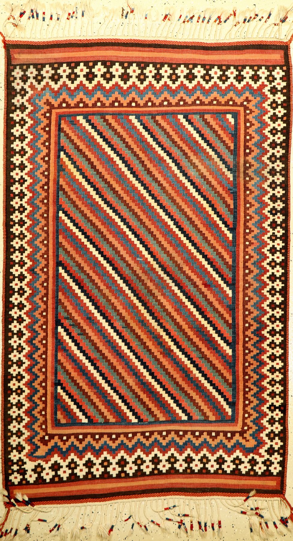 Seltener Bachtiari Kelim alt, Persien, um 1930, Wolle auf Wolle, ca. 175 x 108 cm, feineQualität, dekorativ, selten, EHZ: 2, gute Farben, ...