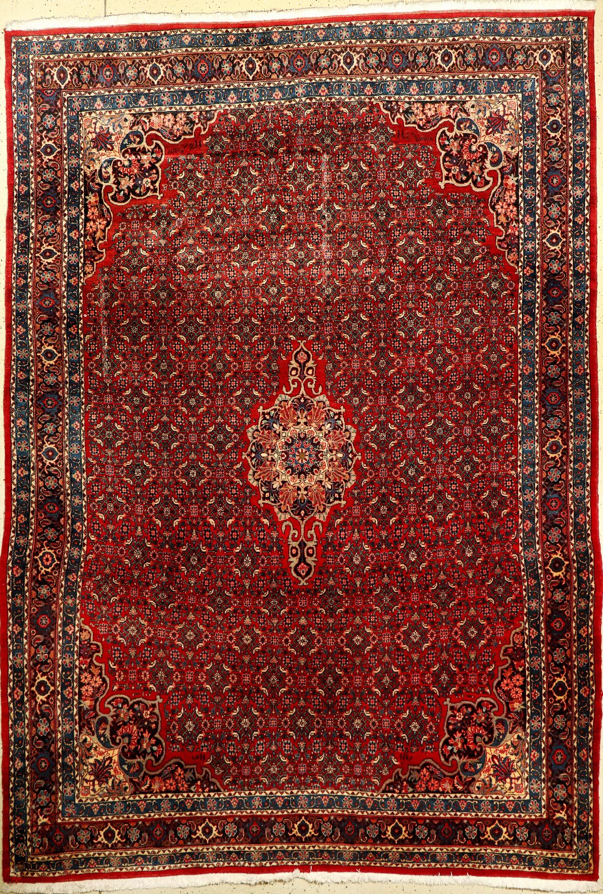Bidjar alt, Persien, ca. 60 Jahre, Wolle auf Baumwolle, ca. 340 x 241 cm, EHZ: 2