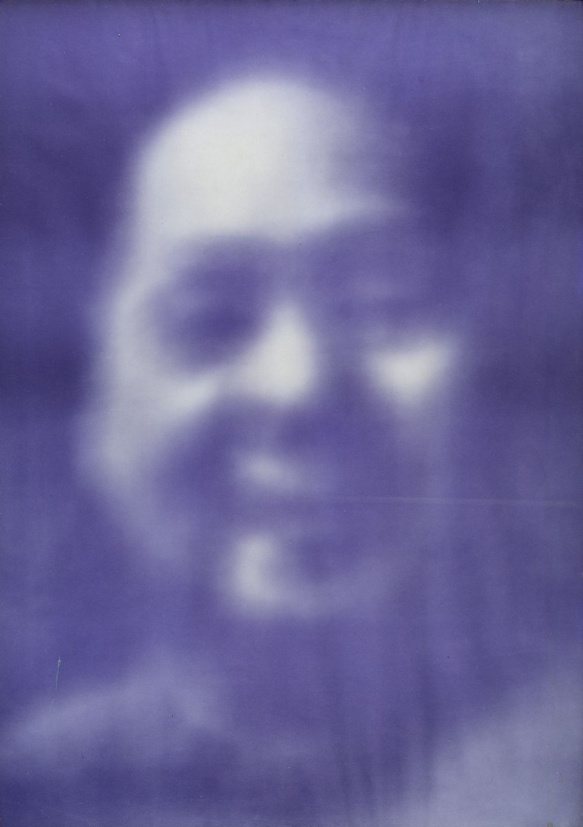 Gerhard Richter, geb, 1932, autorisierter Lichtdruck der Edition Haseke auf Halbkarton, Auflage von 478 Stück Innenseite mit Signierstempel, hier: ...