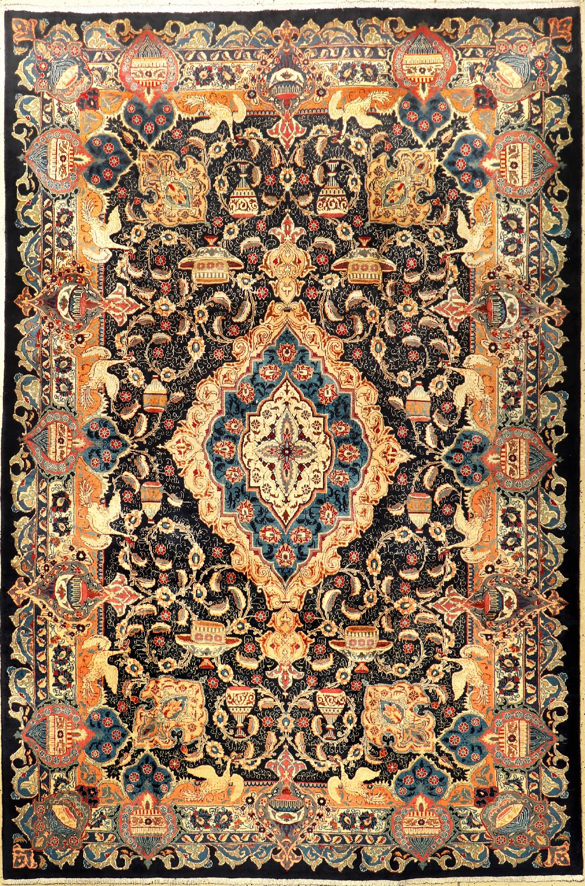 Kaschmar, Persien, ca. 40 Jahre, Wolle auf Baumwolle, ca. 305 x 202 cm, EHZ: 2