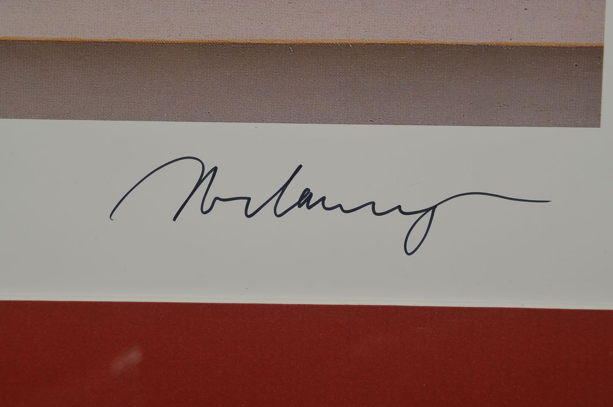 Detail a: Mel Ramos, geb. 1935, Farboffset-Lithografie auf Papier, handsigniert, aus 2003, ca. 57 x 40.5 cm, Rahmen 81 x 71 cm