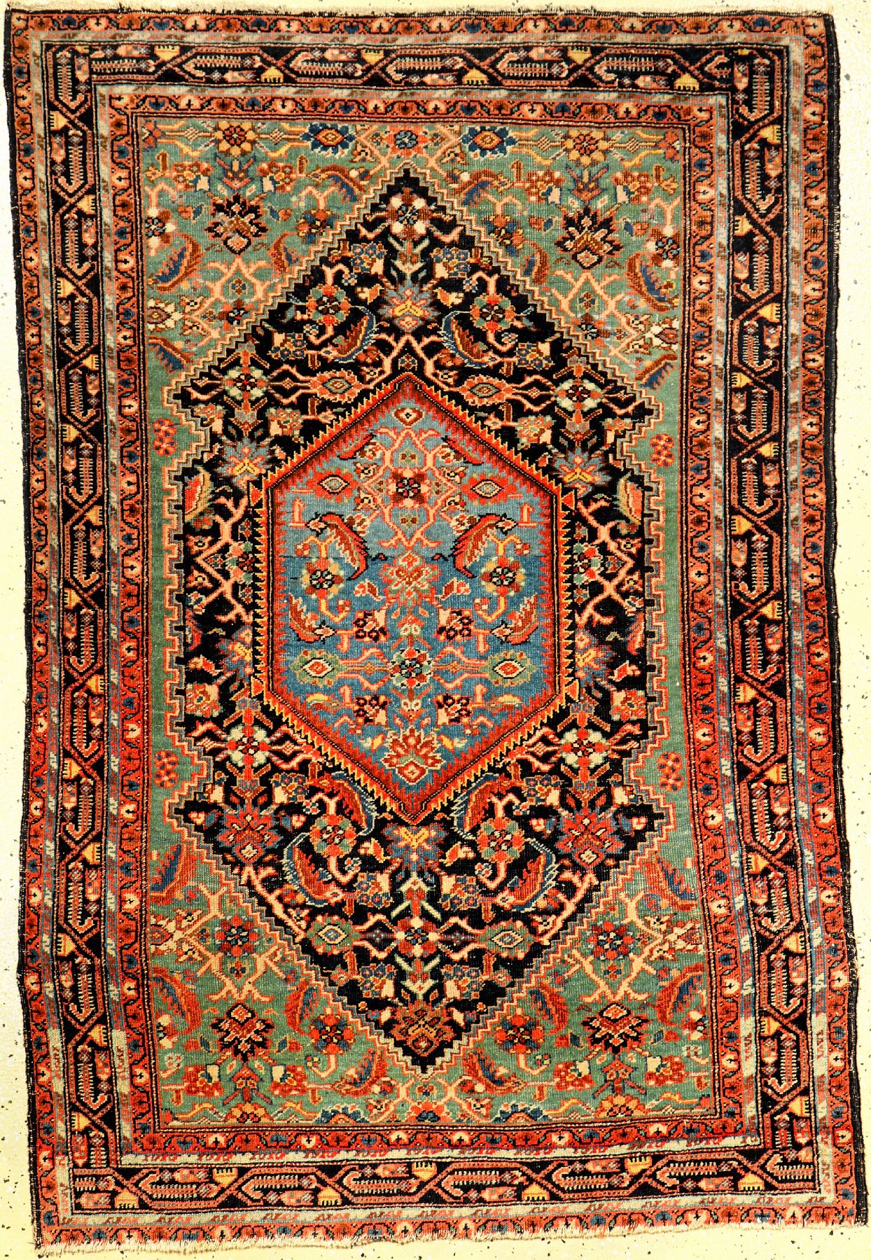 Djosan antik, Persien, um 1900, Wolle auf Baumwolle, ca. 157 x 106 cm, EHZ: 4