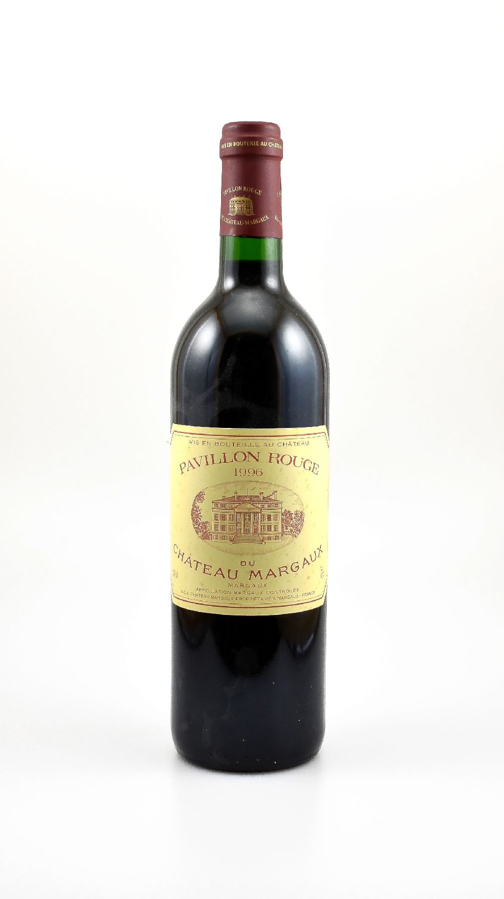 2 Flasche 1996 Pavillon Rouge du Chateau Margaux, Margaux, 2. Wein von Chateau Margaux, je ca. 75 cl, 12,5 % Vol., Füllstände: je into neck, gute ...