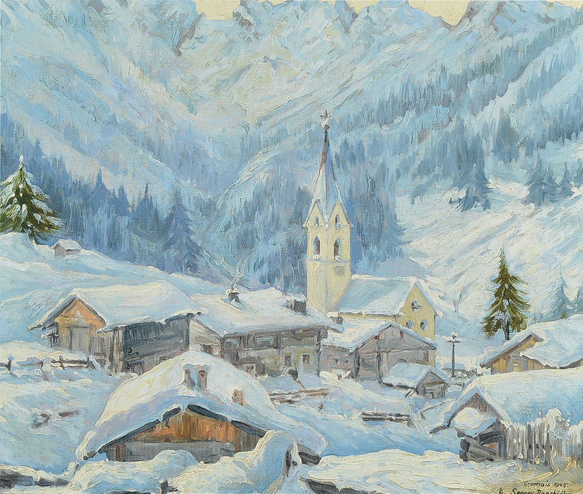 Emil Seeger-Ranstädt, 1887 Neu-Nausslitz bis nach 1959 Frankfurt am Main, Studium 1904-07 an der Akademie Leipzig bei Bruno Heroux und Walter ...