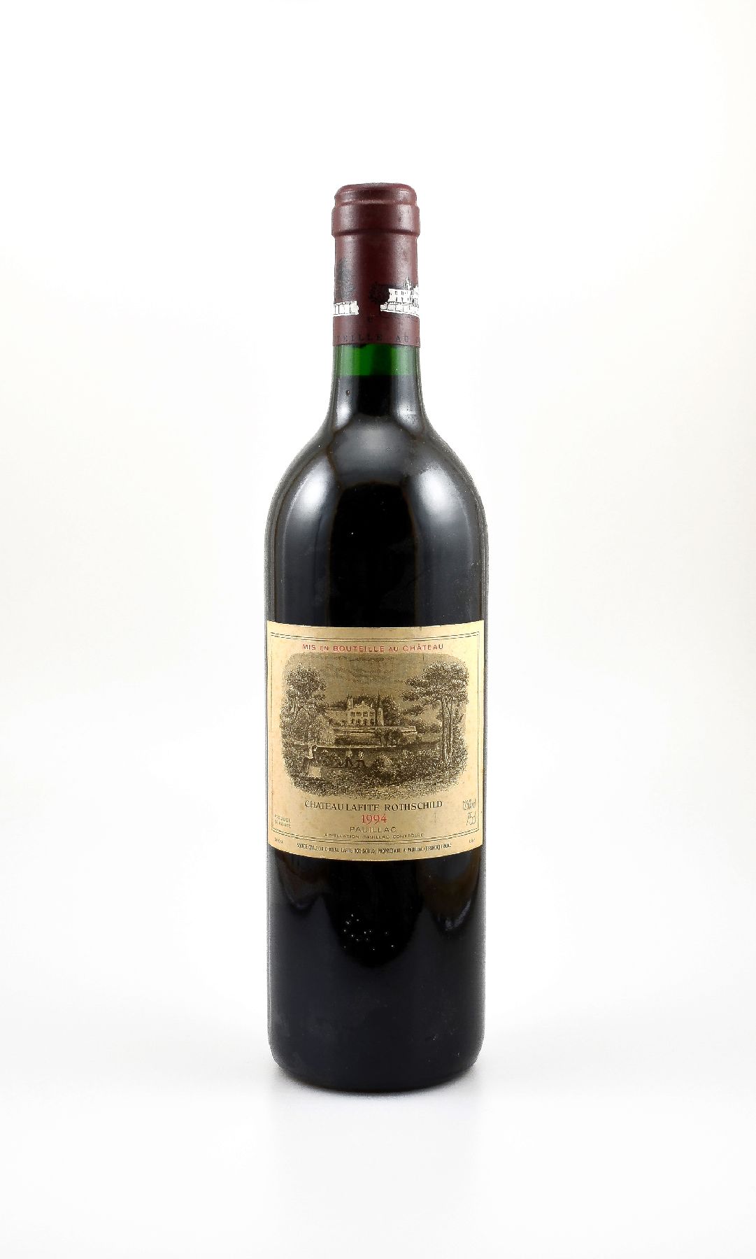 1 Flasche 1994 Chateau Lafite Rothschild, Pauillac, Premier Grand Cru Classe, ca. 75 cl,12,5 % Vol., Füllstand: into neck, hervorragender ...