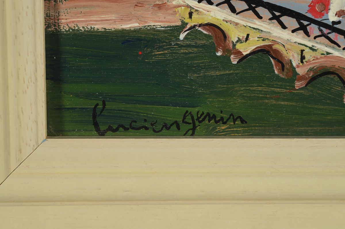 Detail a: Lucien Genin, 1894-1953, Öl /Lwd, sign., R. gesamt ca. 30x34 cm