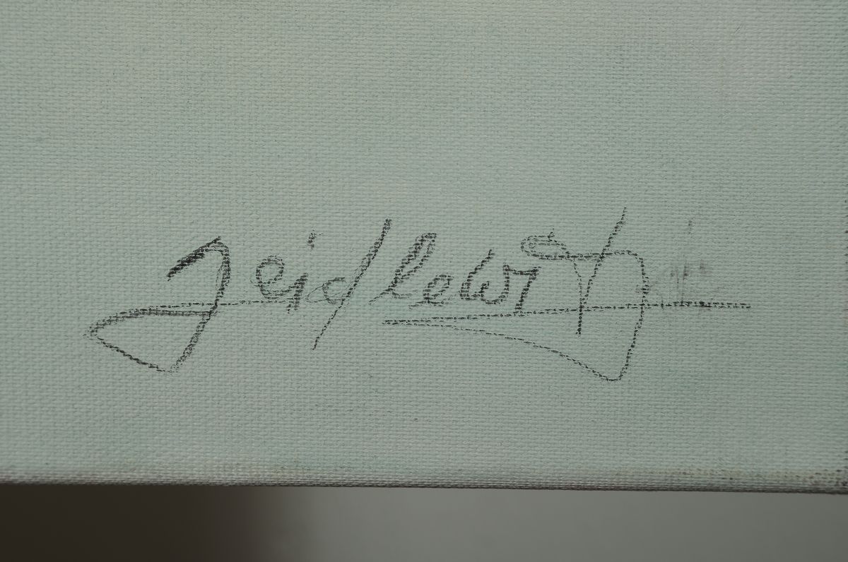 Detail a: Doris Zeidlewitz, geb. 1959, Studium der "Freien Malerei" an der Kunstakademie Städel, Frankfurt und an der Hochschule für Gestaltung, ...