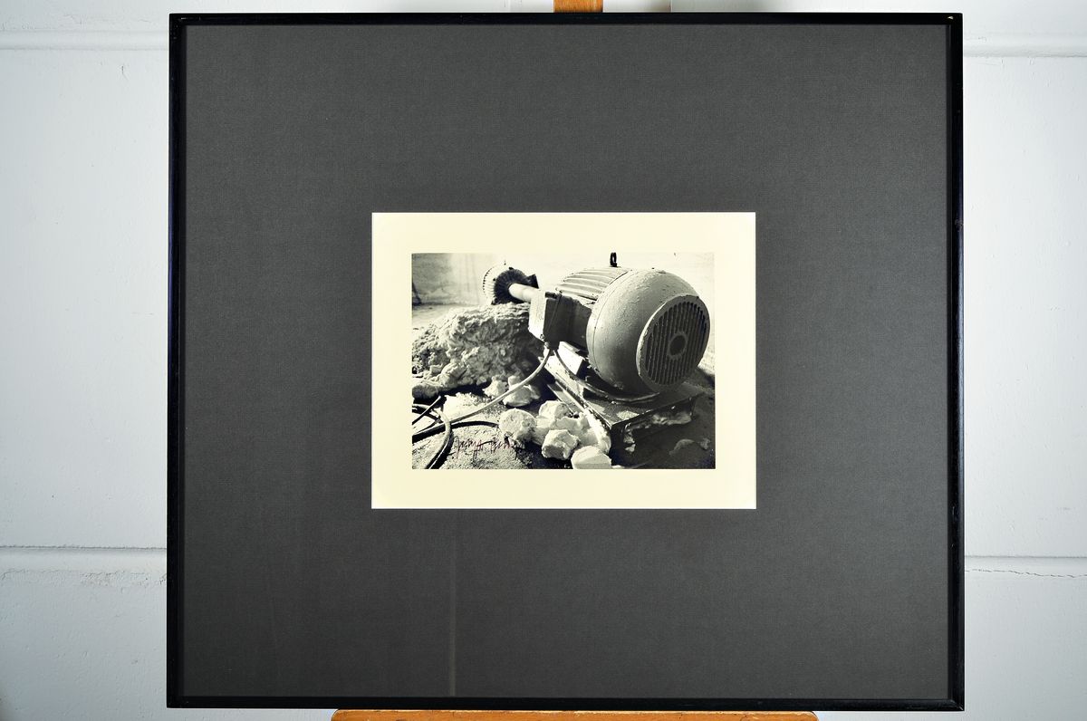 Detail k: Joseph Beuys,1921-1986, Fotografie, Gelatinesilberabzug, ca. 40.5 x 30.5 cm, Rahmen 42 x 52 cm, rückseitig num. 30/36, fotografiert von werner ...