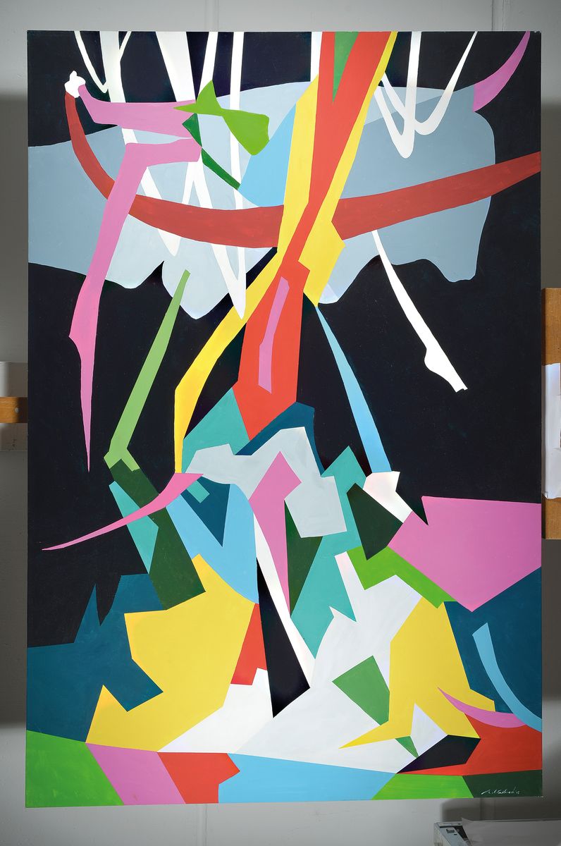 Detail k: Michael Weisbrod, geb. 1971, zeitgenössischer Pfälzer Künstler, Studium an der Universität Landau und Studium der Kunstwissenschaften 1996-2000 ...