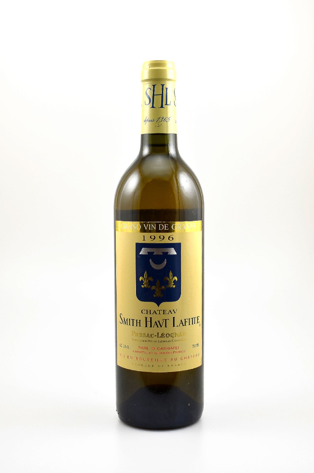3 Flaschen 1996 Chateau Smith Haut Lafitte Blanc, Pessac-Leognan, je ca. 75 cl, 12,5 % Vol., Füllstände: je ca. into neck, hervorragende ...