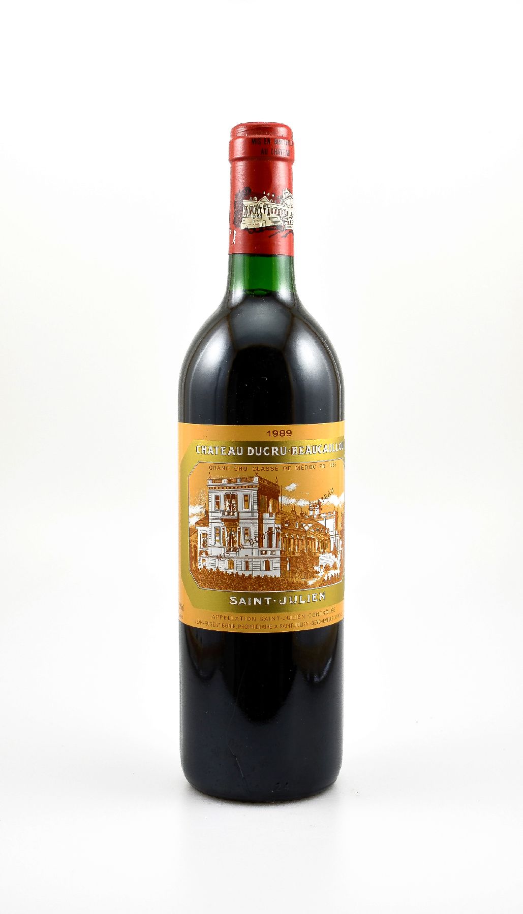 12 Flaschen 1989 Chateau Ducru-Beaucaillou, Saint-Julien, Grand Cru Classe, je ca. 75 cl, 12,5 % Vol., Füllstände: je into neck, hervorragende ...