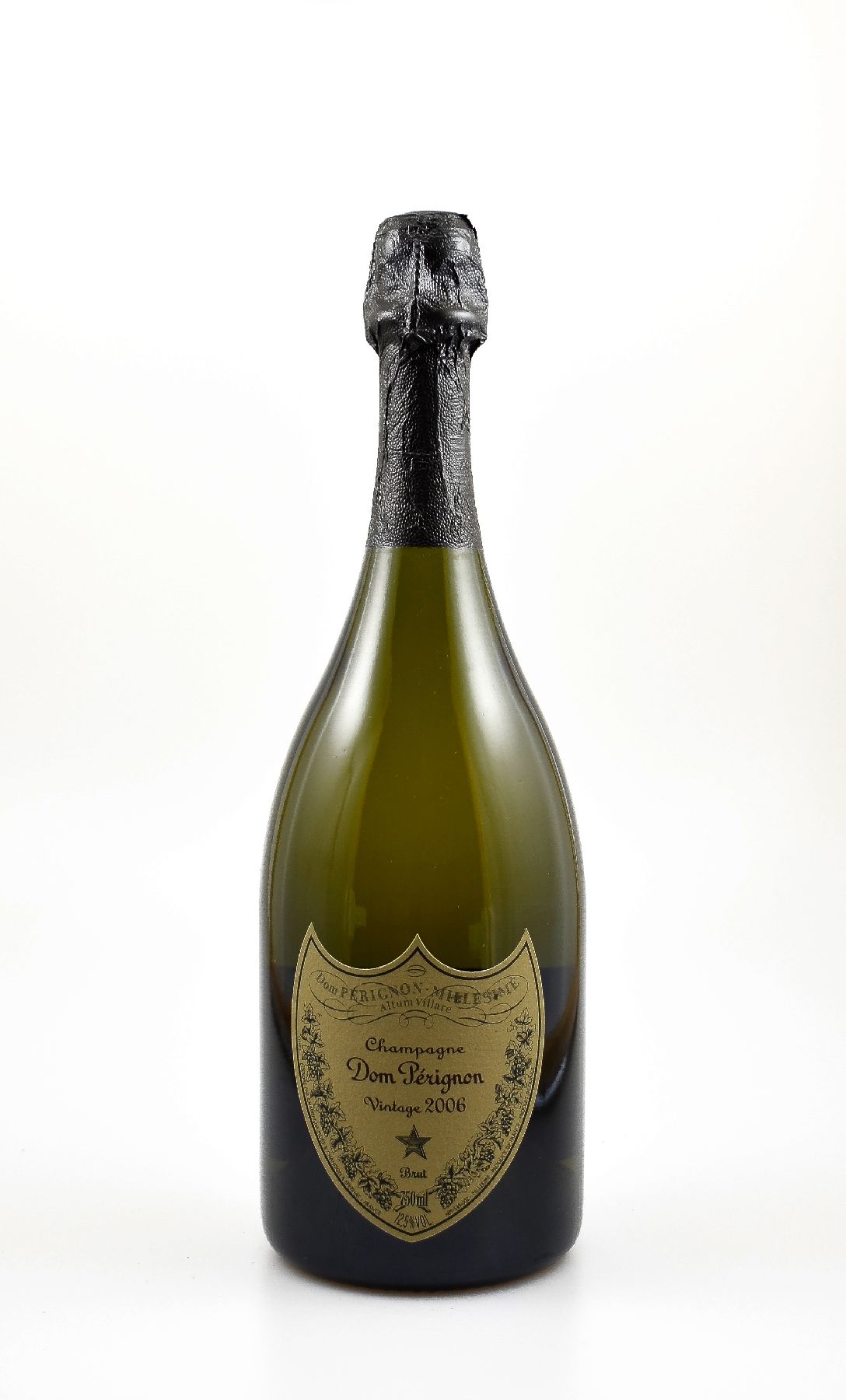 1 Flasche 2006 Dom Perignon, Champagne, Brut, ca. 75 cl, 12,5 % Vol., Abstand zwischen Flaschenboden und Champagner:ca. 1 cm, sehr guter ...