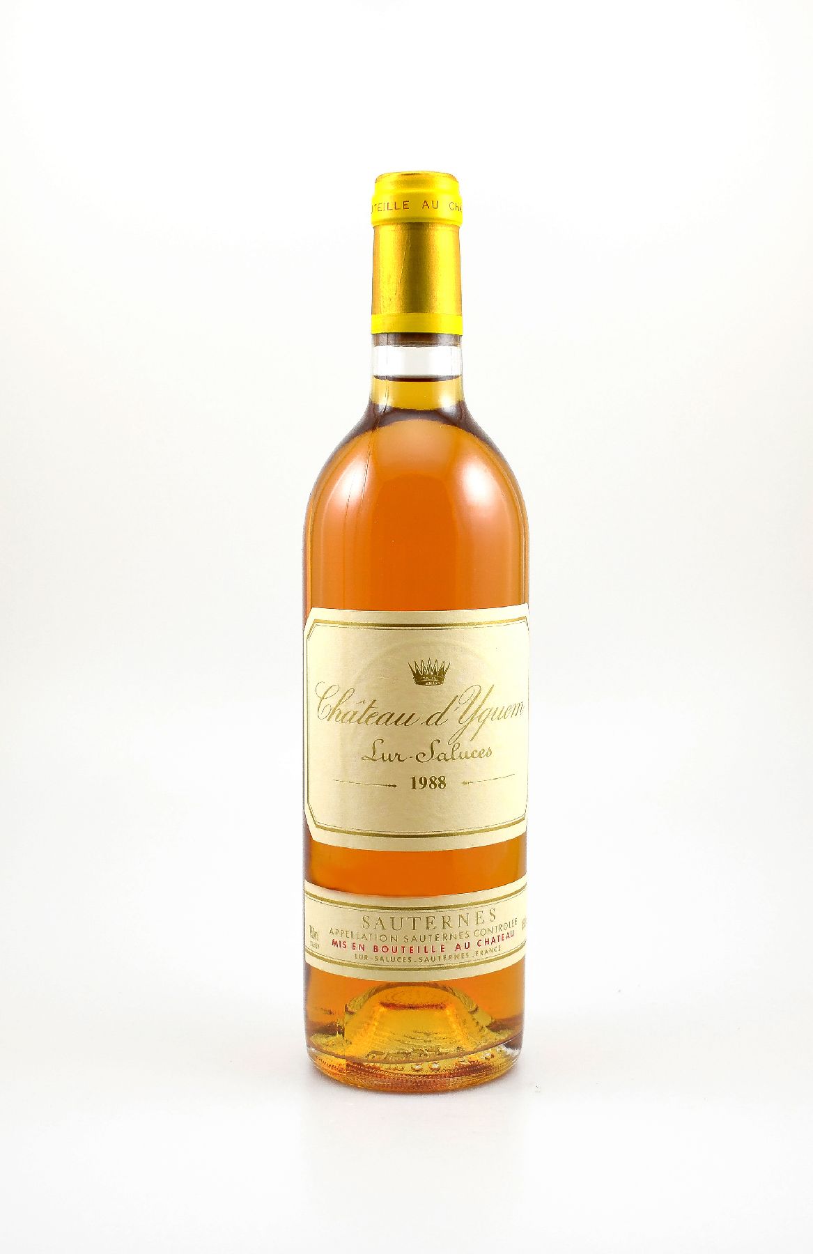12 Flaschen 1988 Chateau d'Yquem, Sauternes, 1er Cru Superieur, je 75 cl, 13,5 % Vol., Füllstände: je into neck, hervorragende ...