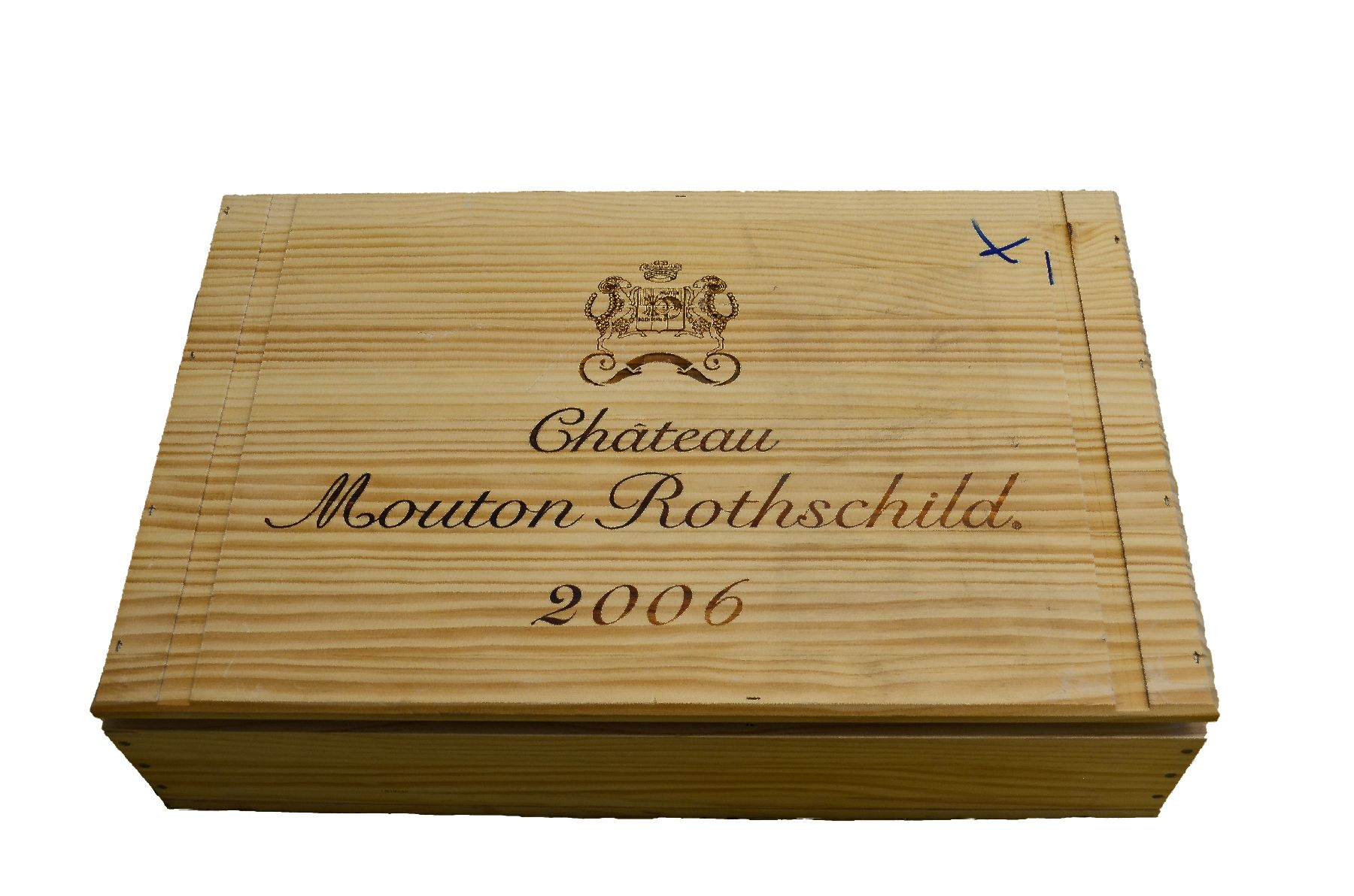 Detail a: 6 Flaschen 2006 Chateau Mouton Rothschild, Pauillac, Premier Grand Cru Classe, je 75 cl, 13 % Vol., Füllstände: je into neck, hervorragende ...