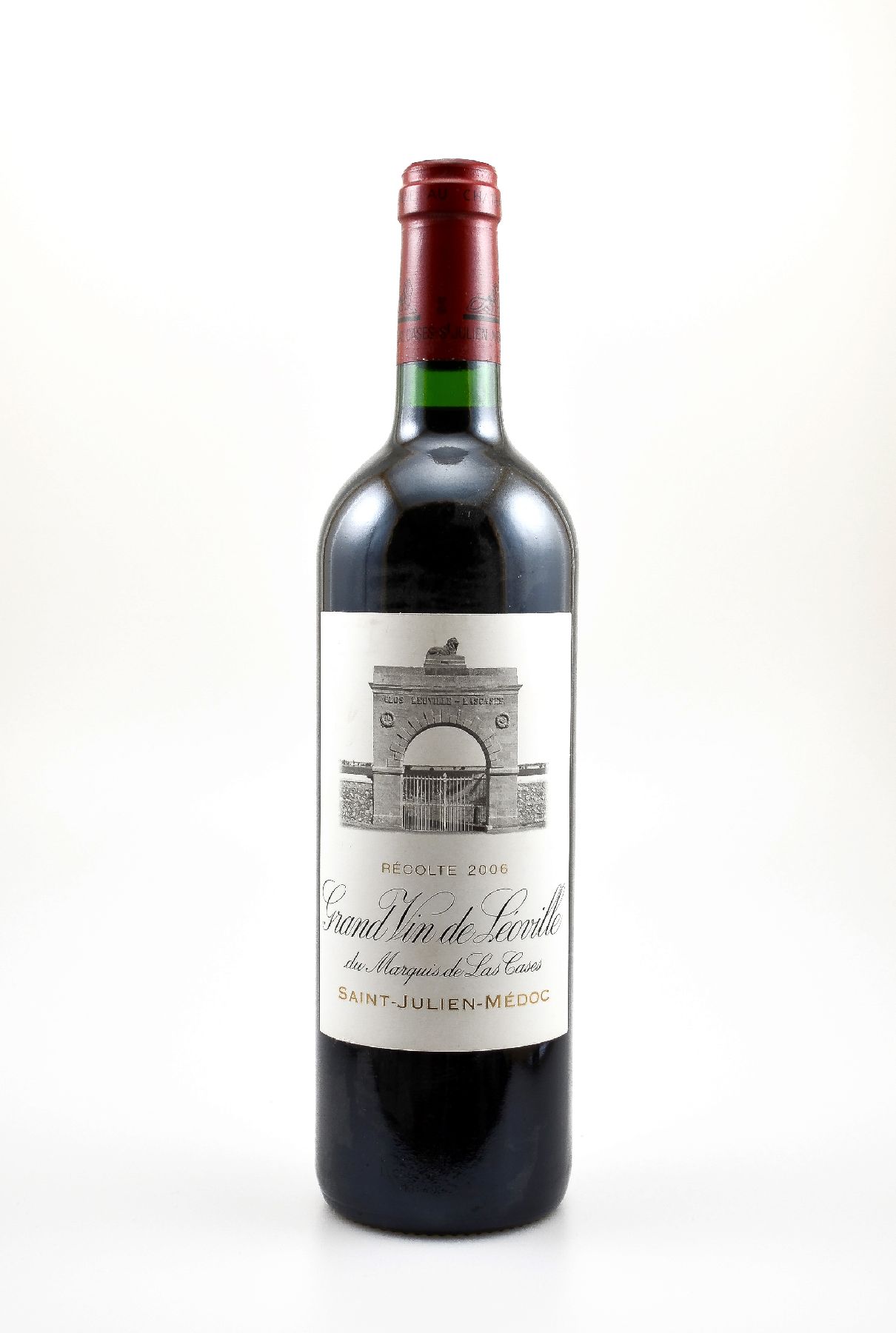 2 Flaschen 2006 Chateau Leoville-Las Cases, Saint-Julien, je ca. 75 cl, 13 % Vol., Füllstände: je ca. into neck, sehr gute Erhaltungszustände, ...