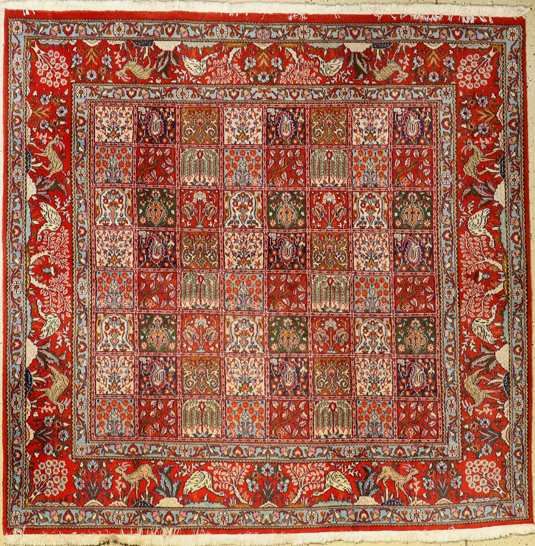 Mud, Persien, ca. 40 Jahre, Wolle auf Baumwolle, ca. 194 x 197 cm, EHZ: 2