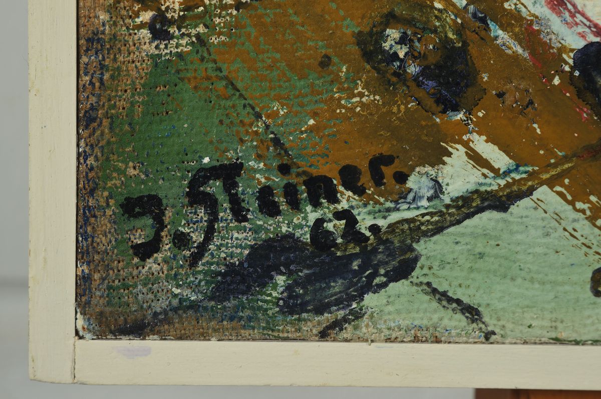 Detail a: Josef Steiner, 1899 München-1977, Studium an der Akademie München bei Angelo Jank und in Berlin bei Hans Meid und Karl Hofer, Mitglied der Berliner ...