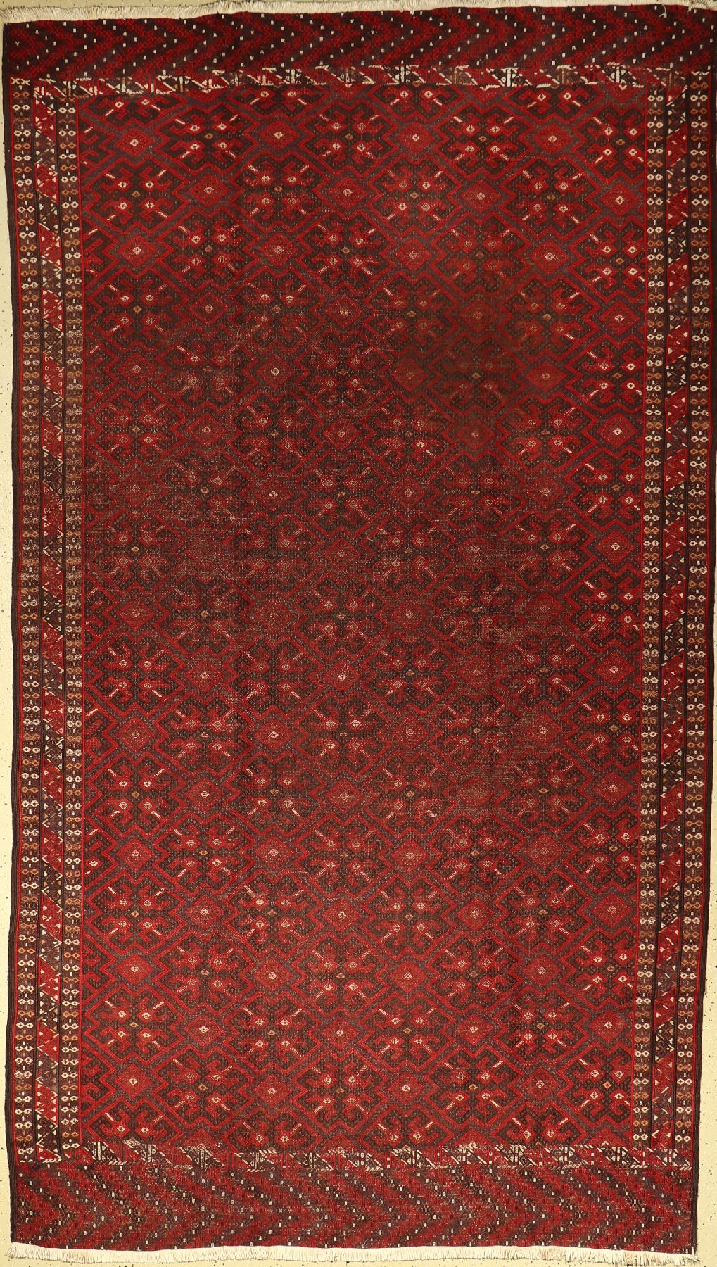 Yomud Palais, Turkmenistan, um 1920, Wolle auf Baumwolle, ca. 303 x 108 cm, EHZ: 3-4