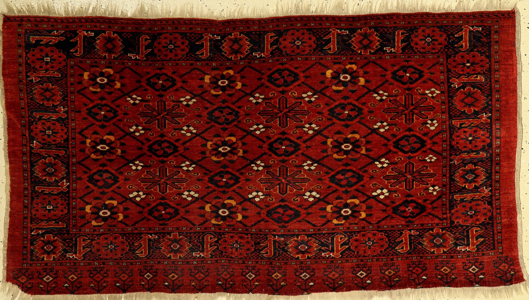 Ersari Tschowal, Turkmenistan, Ende 19.Jhd,Wolle auf Wolle, ca. 166 x 88 cm, EHZ: 3