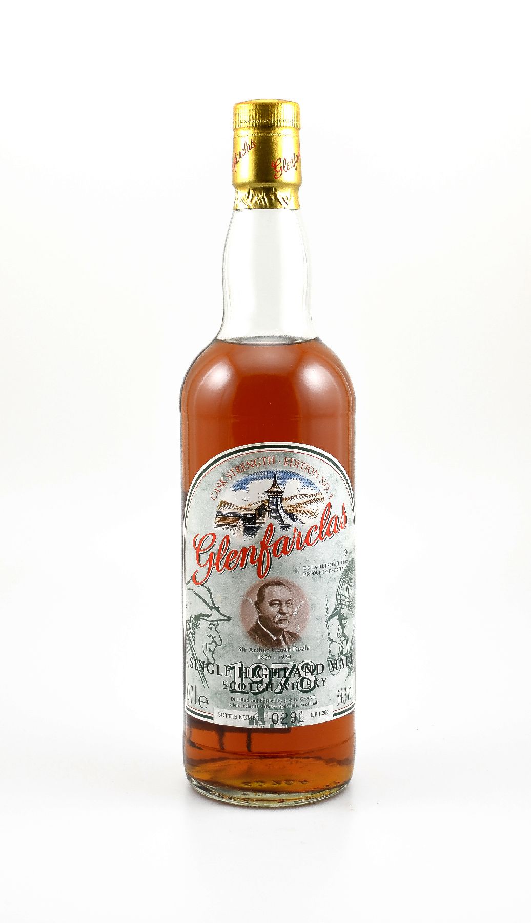 1 Flasche 1978 Glenfarclas Single Highland Malt Scotch Whisky, distilled and bottled by J. & G. Grant Glenfarclas Distillery, Speyside, ca. 70 cl, ...