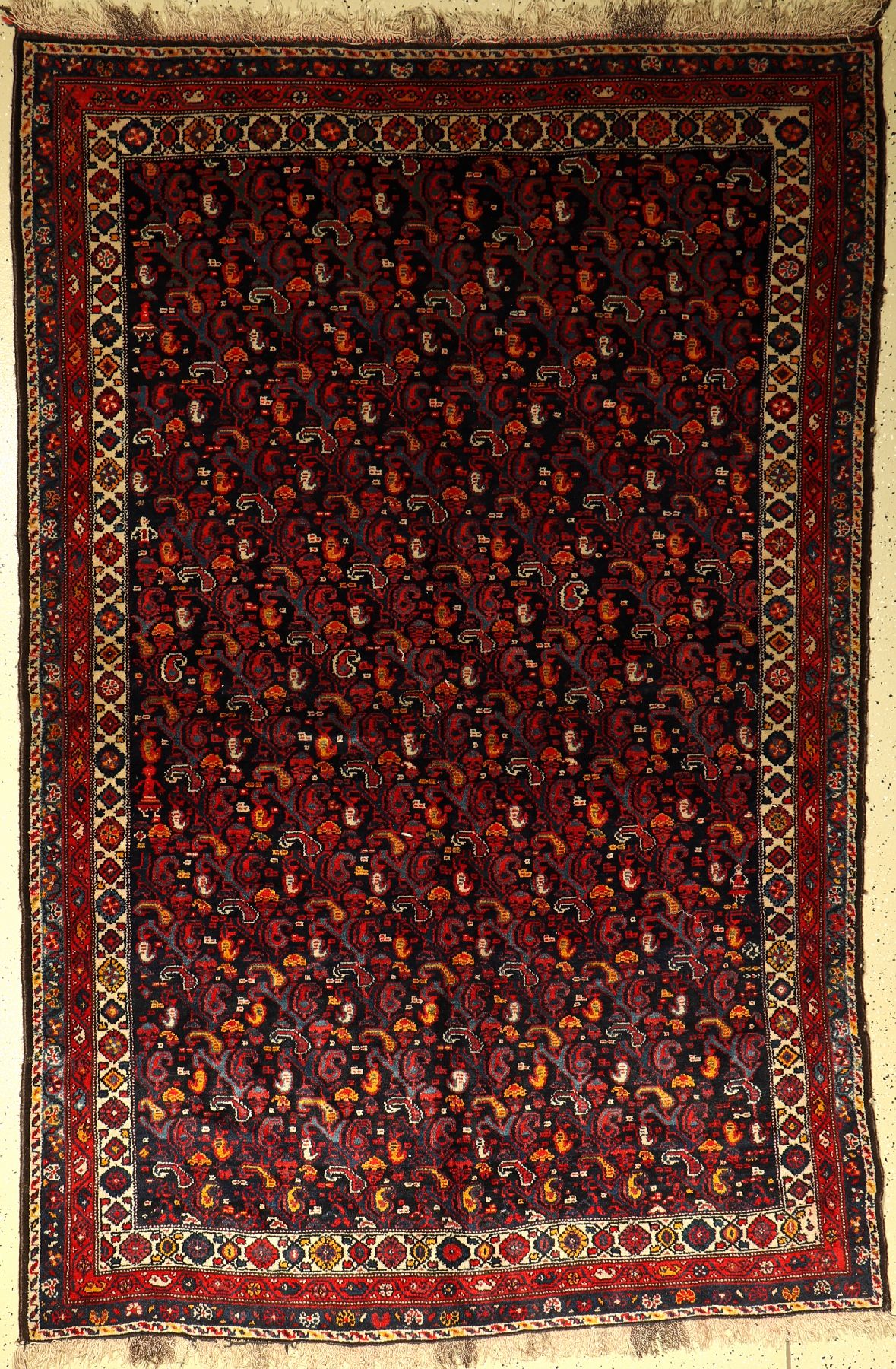 Hamadan alt, Persien, ca. 60 Jahre, Wolle auf Wolle, ca. 228 x 148 cm, EHZ: 2
