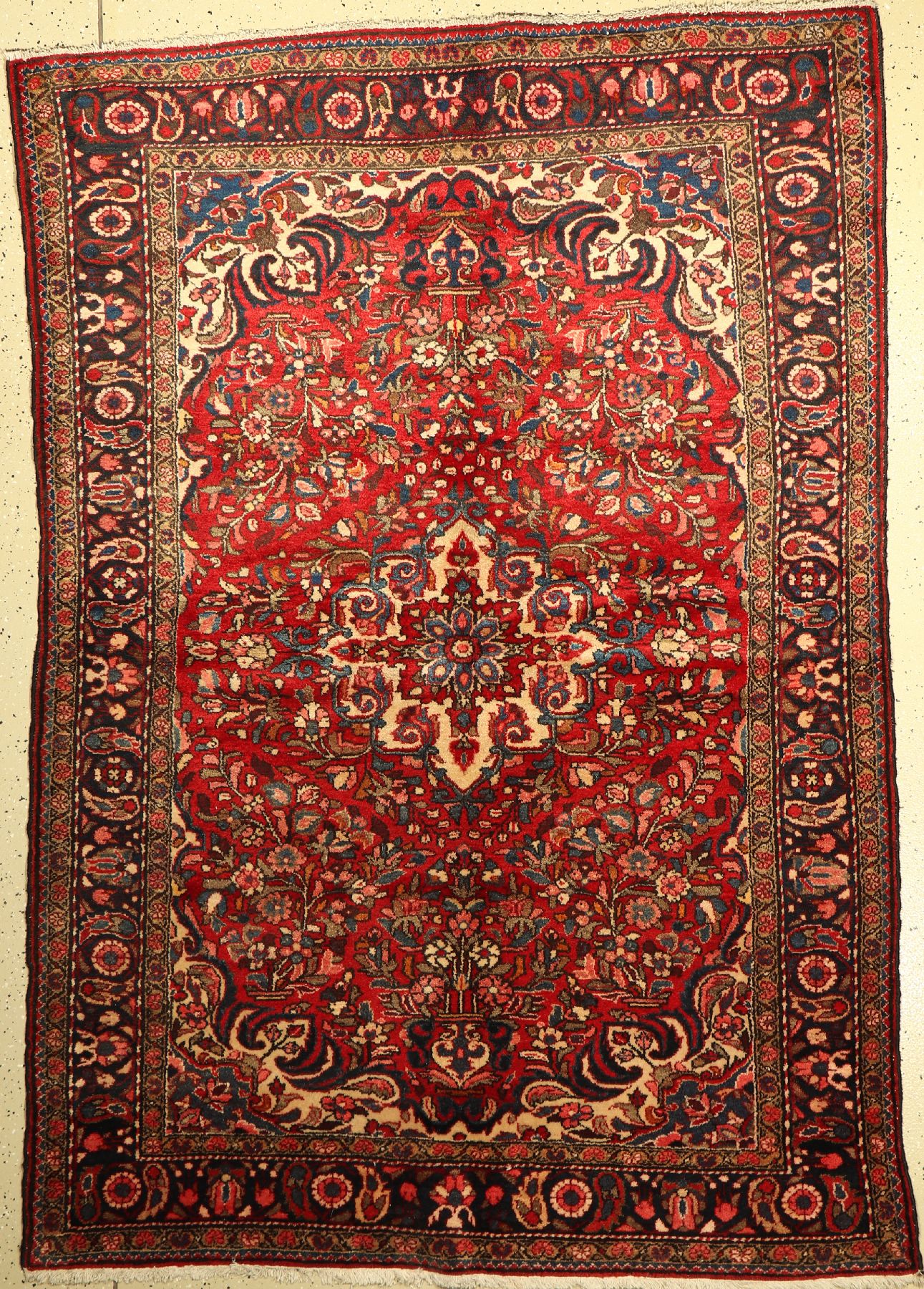 Mehraban alt, Persien, ca. 50 Jahre, Wolle auf Baumwolle, ca. 220 x 155 cm, EHZ: 2-3
