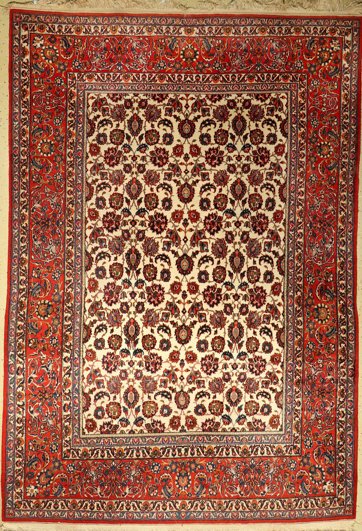 Nadjafabad, Persien, ca. 50 Jahre, Wolle auf Baumwolle, ca. 340 x 236 cm, EHZ: 2-3