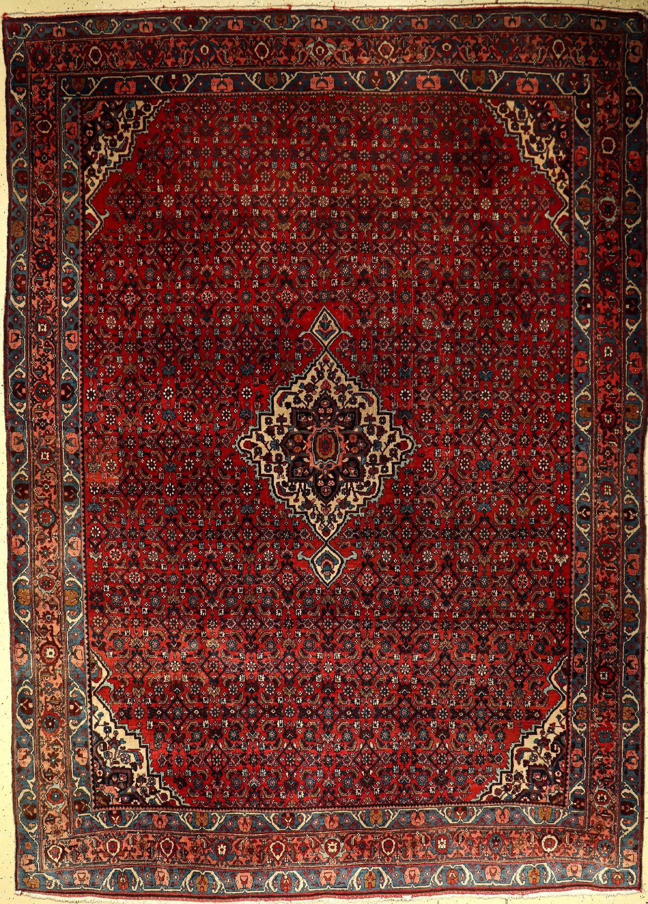 Bidjar alt, Persien, um 1940, Wolle auf Baumwolle, ca. 315 x 228 cm, EHZ: 3