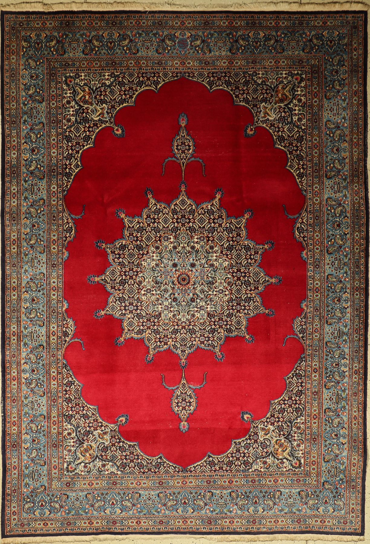 Birdjand, Persien, ca. 50 Jahre, Wolle auf Baumwolle, ca. 300 x 210 cm, EHZ: 3-4