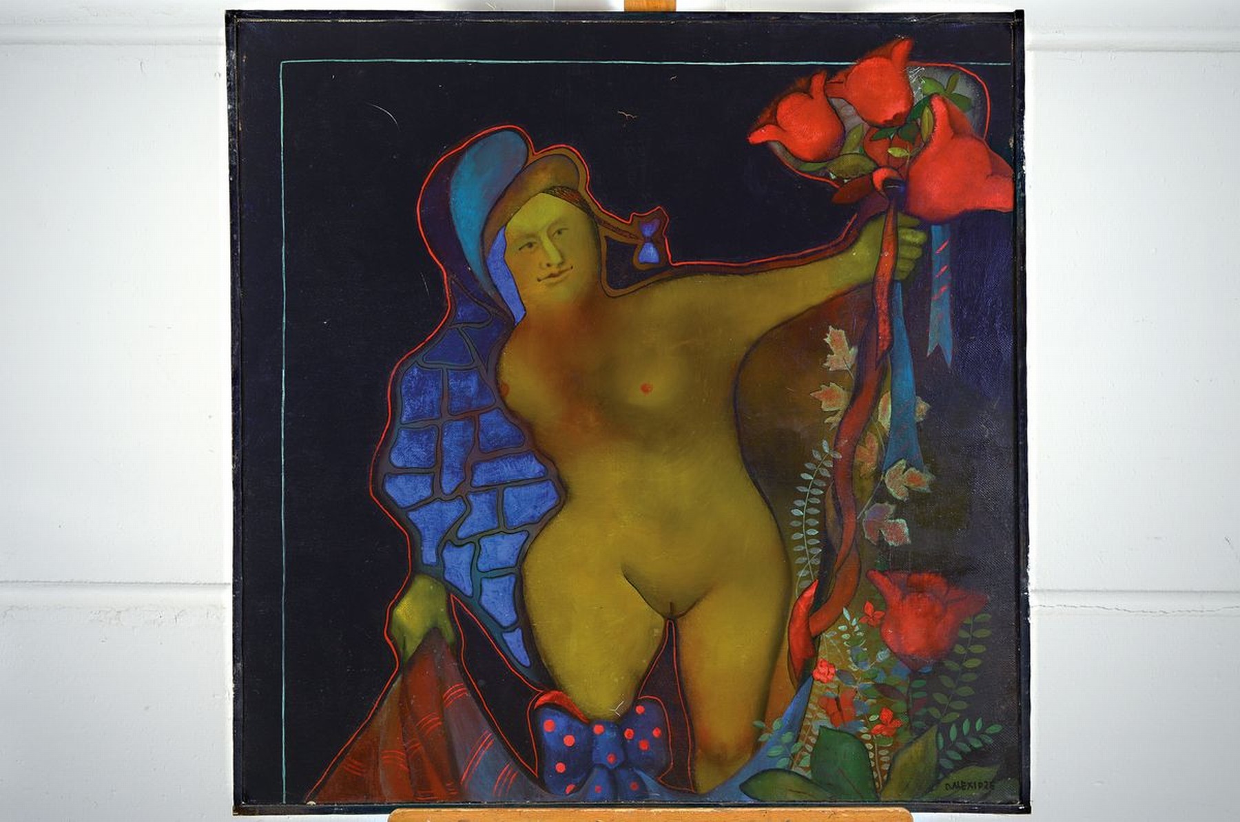 Detail k: David Alexidze, geb. 1966 Tiflis, Studium an der Statl. Kunsthochschule Tbilisi, deren Dekan er heute ist, zahlreiche internat. Ausstellungen, hier: ...