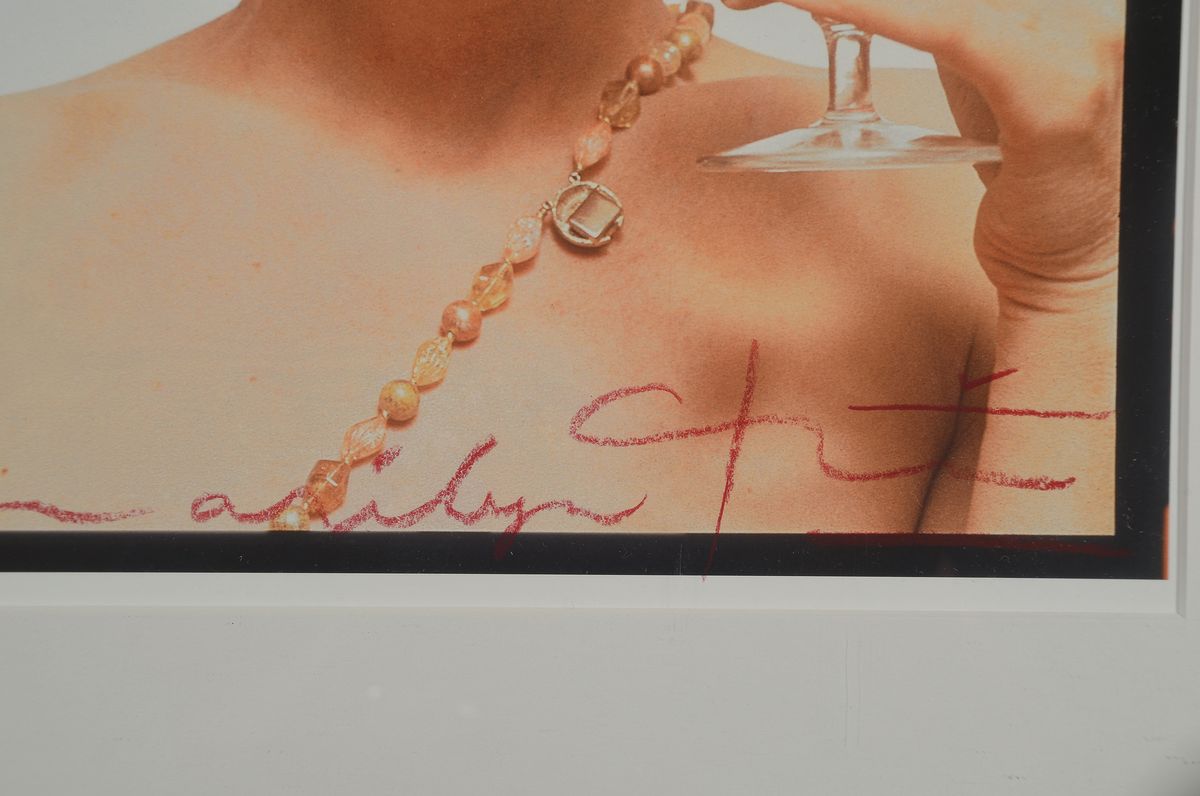 Detail a: Bert Stern, 1926 Brooklyn, New York - 2013 Manhatten, NY, Mode- und Werbefotograf, berühmt vor allem durch seine Aufnahmen mit Marylin Monroe für ...