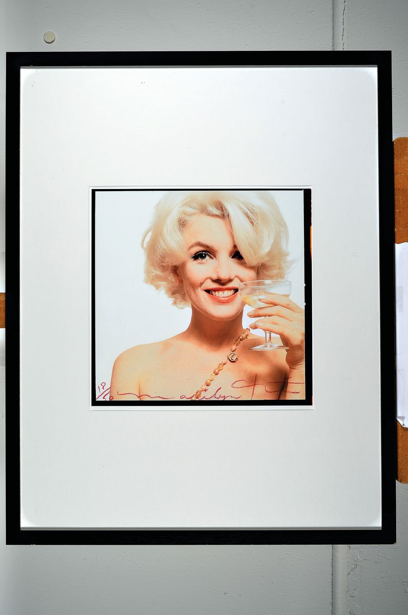Detail k: Bert Stern, 1926 Brooklyn, New York - 2013 Manhatten, NY, Mode- und Werbefotograf, berühmt vor allem durch seine Aufnahmen mit Marylin Monroe für ...