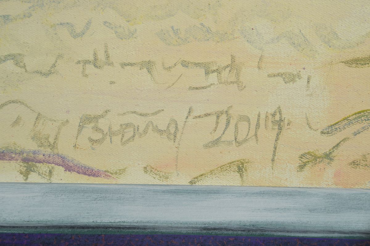 Detail a: Werner Brand, geb. 1933, Winterlandschaft in der Pfalz, Öl/Lwd, rechts unten signiert und dat. 2019, ca. 70x85cm, R.
