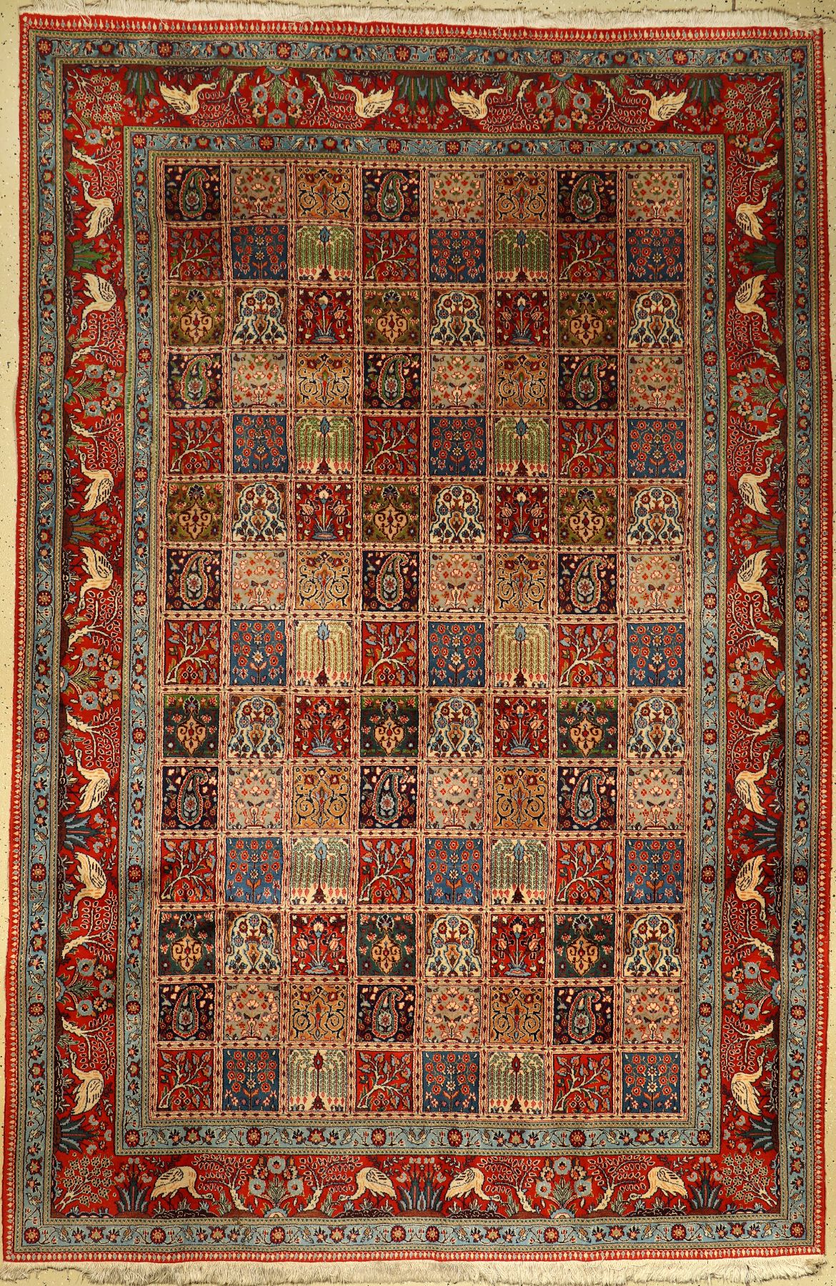 Mud fein, Persien, ca. 40 Jahre, Korkwolle,ca. 304 x 200 cm, EHZ: 2