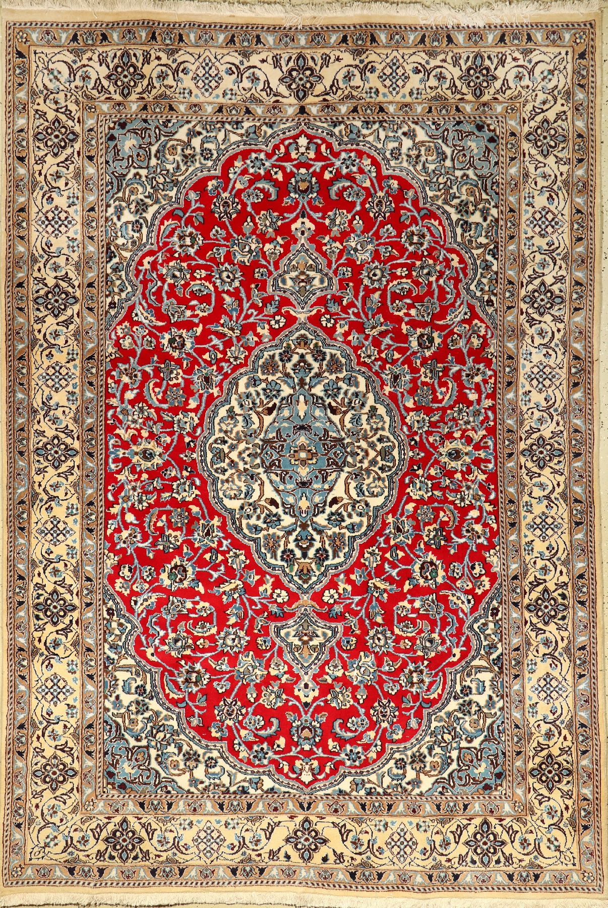 Nain, Persien, ca. 30 Jahre, Wolle auf Baumwolle, ca. 297 x 205 cm, EHZ: 2