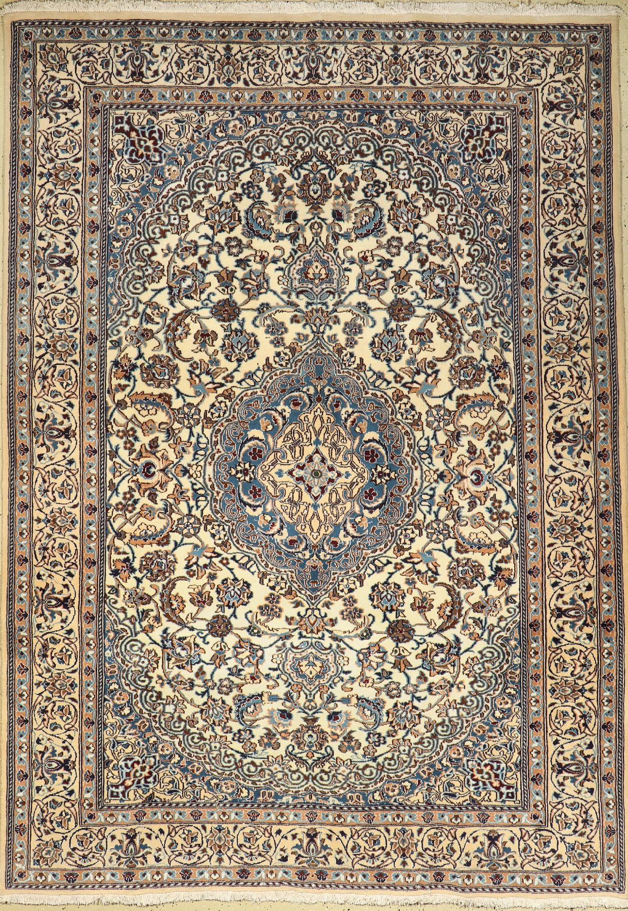 Nain, Persien, ca. 30 Jahre, Wolle auf Baumwolle, ca. 286 x 203 cm, EHZ: 2