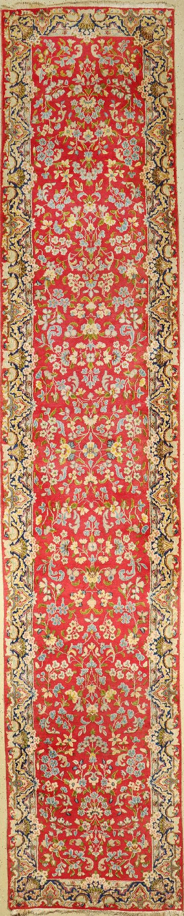Kerman alt, Persien, ca. 50 Jahre, Wolle auf Baumwolle, ca. 510 x 98 cm, EHZ: 2-3