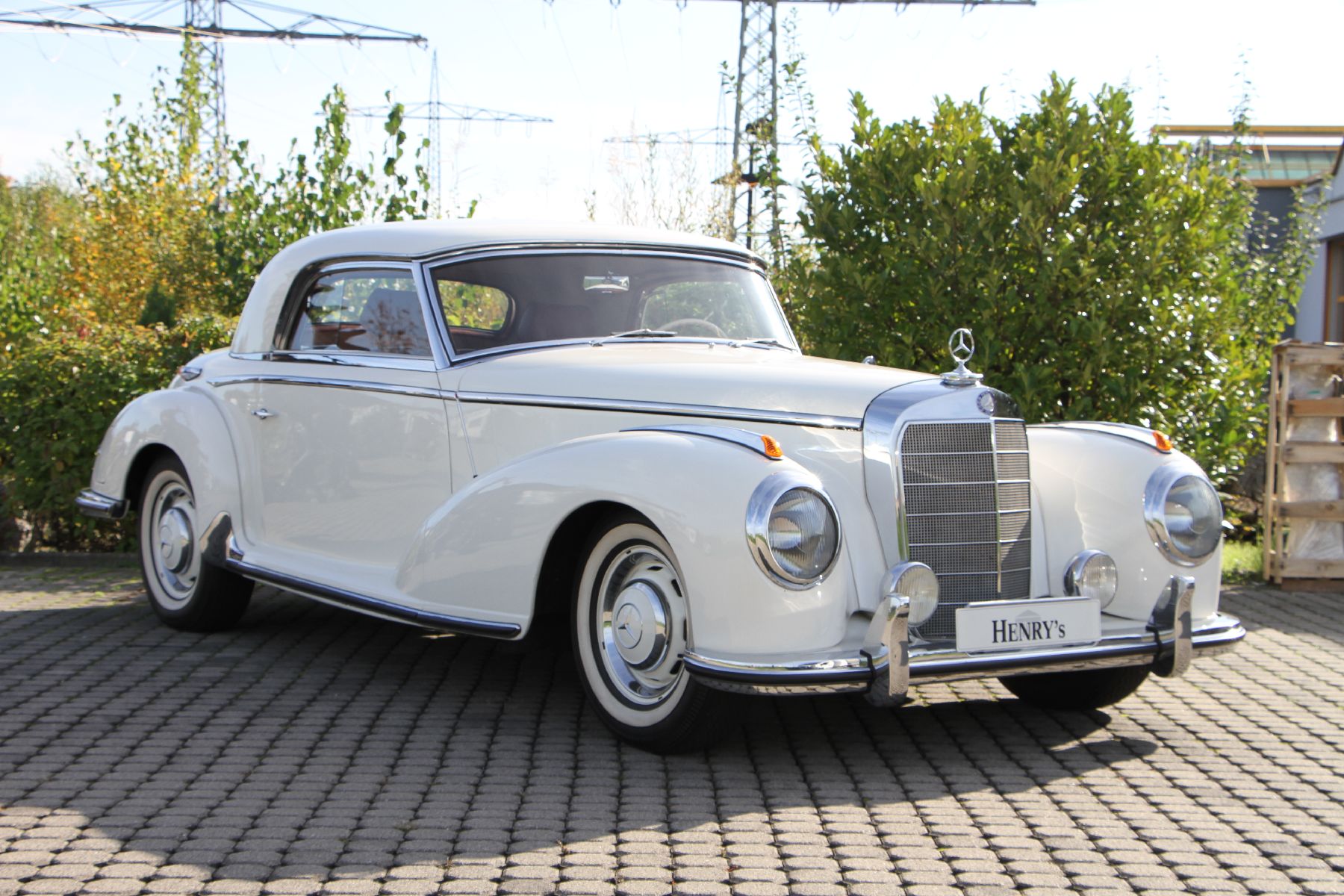 Detail c: Mercedes-Benz 300 S A Coupé, Fahrgestellnummer: 1880110031053, EZ 07/1953, HU 10/2021, H-Zulassung, 110 kW/ 150 PS, 6-Zylinder, 4-Gang ...